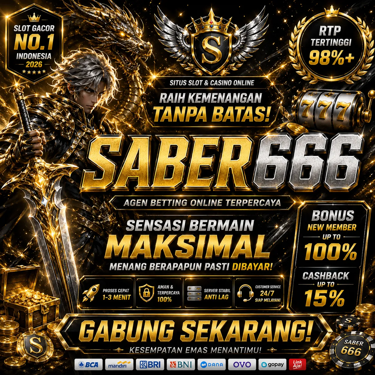 SABER666 Banner